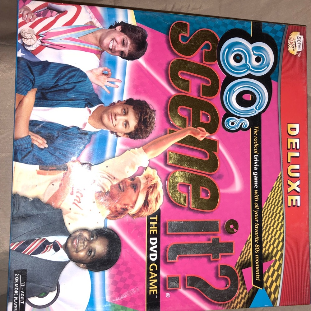 Scene It? 80s Deluxe Edition DVD Trivia Game(2009)